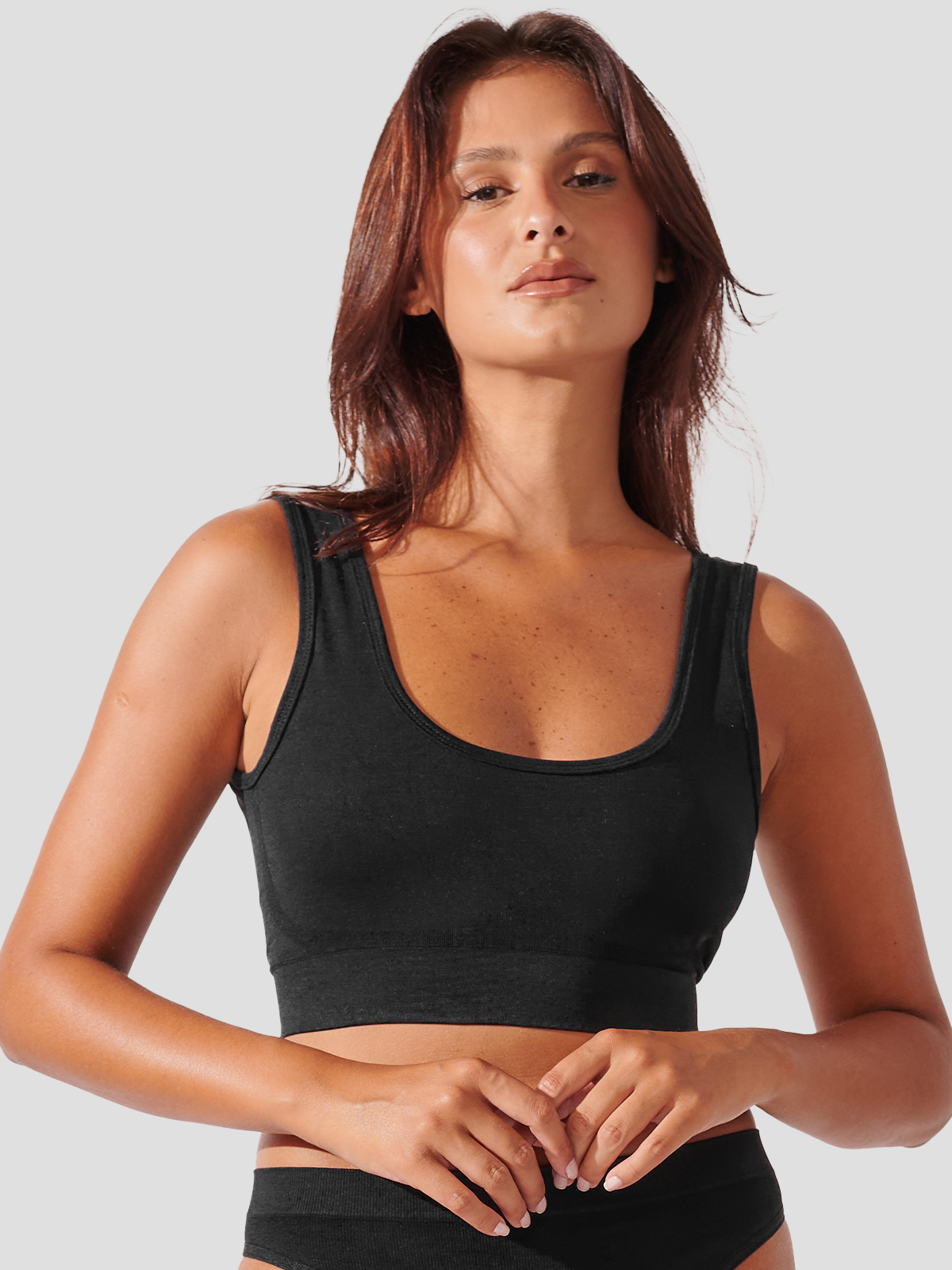 Sutiã Modelador Sem Aro Sem Costura Premium Preto