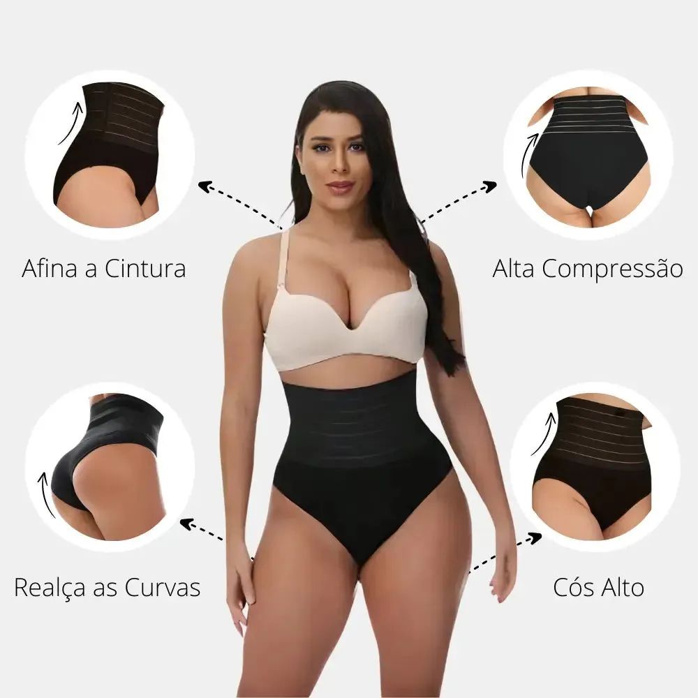 Calcinha Modeladora Model - Seca Barriga