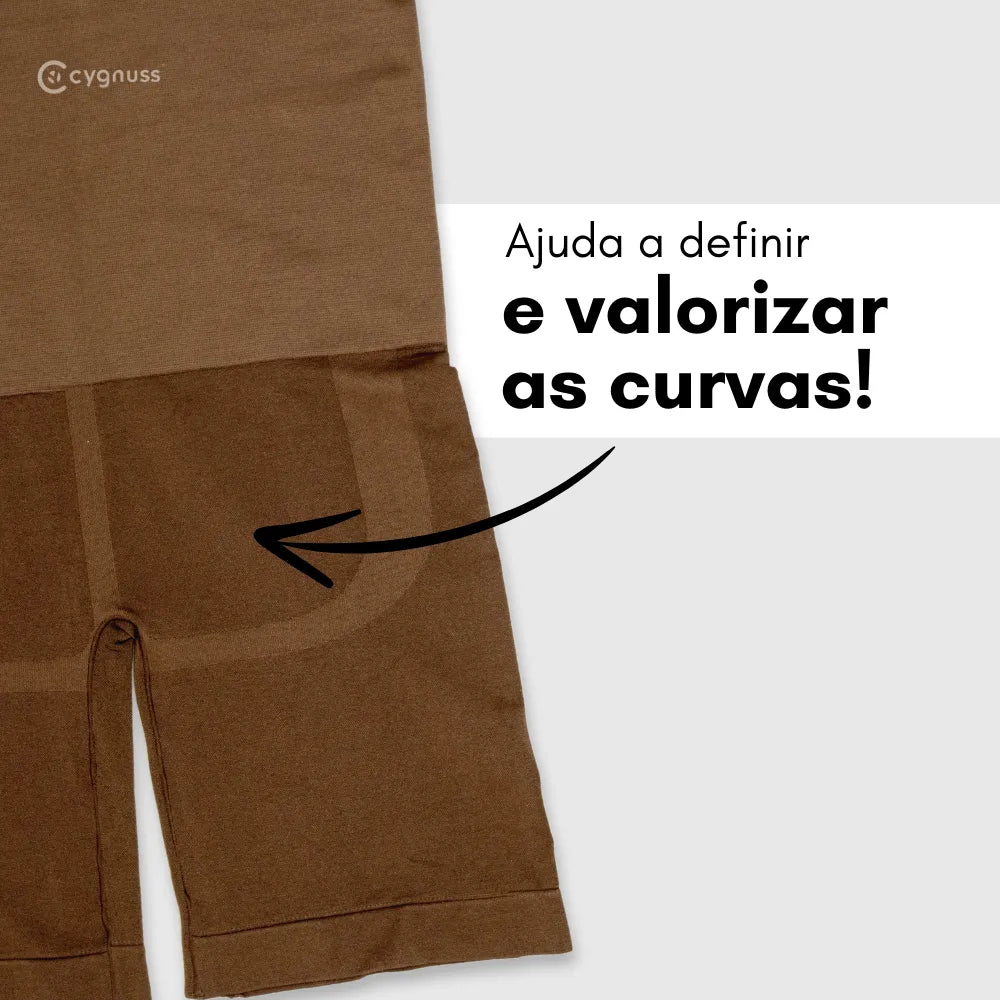 Short Premium - Modelador com Faixas de Silicone