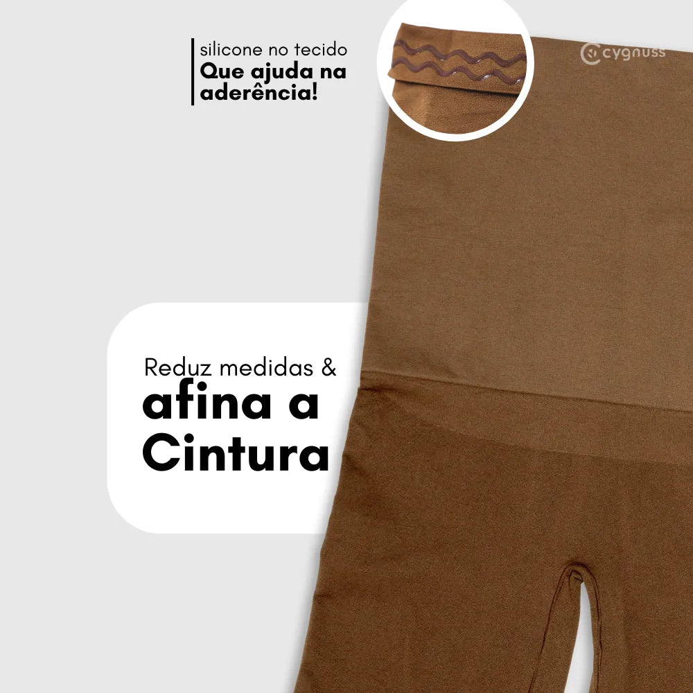 Short Premium - Modelador com Faixas de Silicone