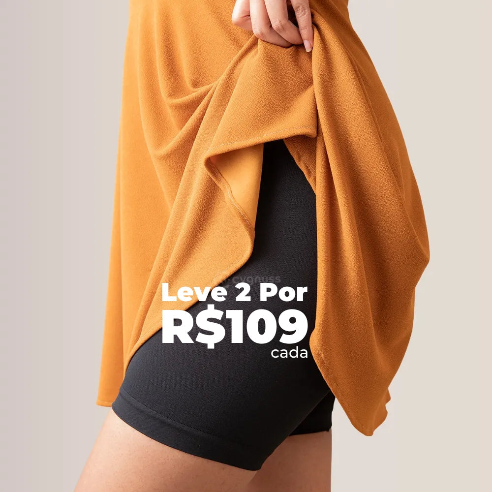 Short Premium - Modelador com Faixas de Silicone