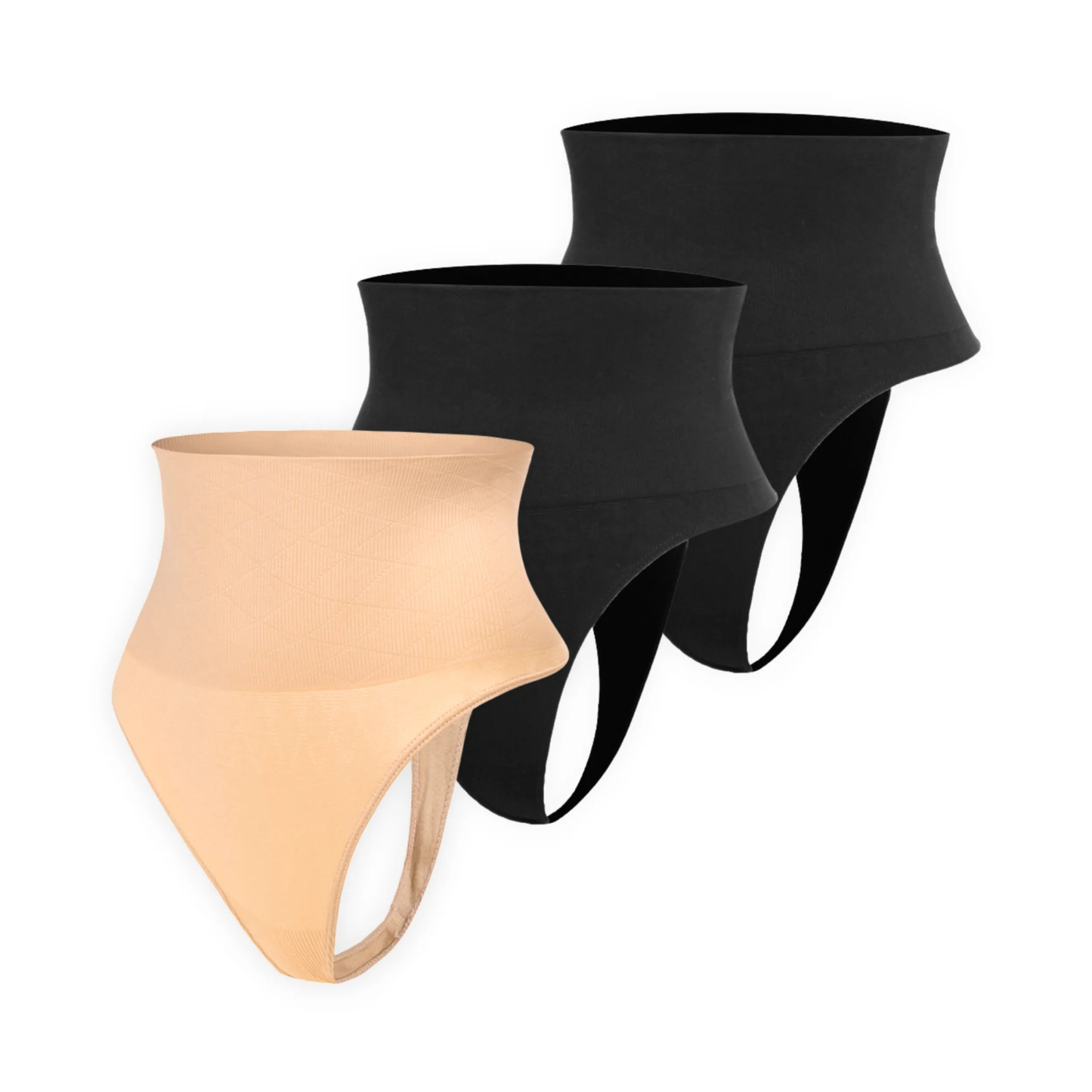 Kit 3 Calcinhas Modeladoras Pêssego - Modelo Fio