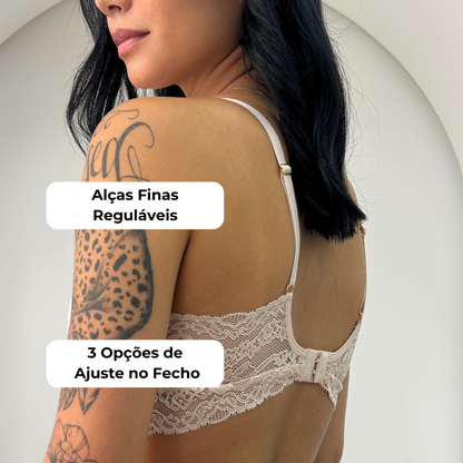 Sutiã Aurora - com Renda Delicada - Queima de Estoque