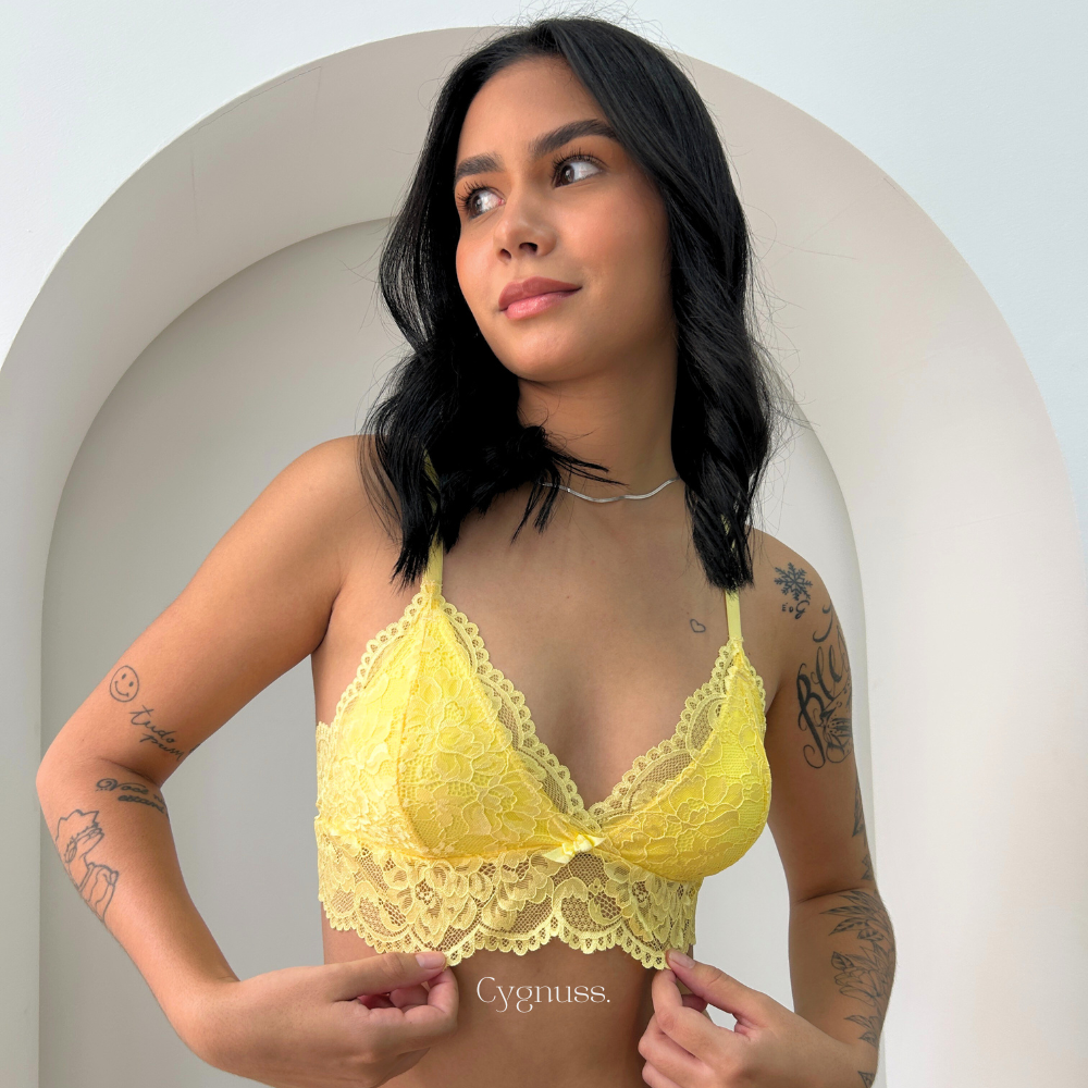 Sutiã Aurora - com Renda Delicada - Queima de Estoque