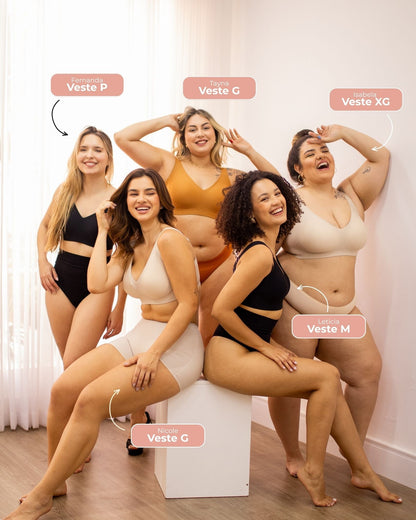 Sutiã Plus Size Curves - Confortavel para Sustentação