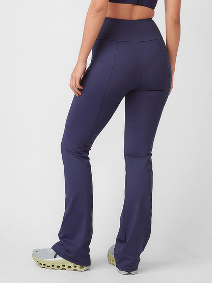 Kit Calça Flare Bailarina Preto + Calça Flare Bailarina Azul Marinho