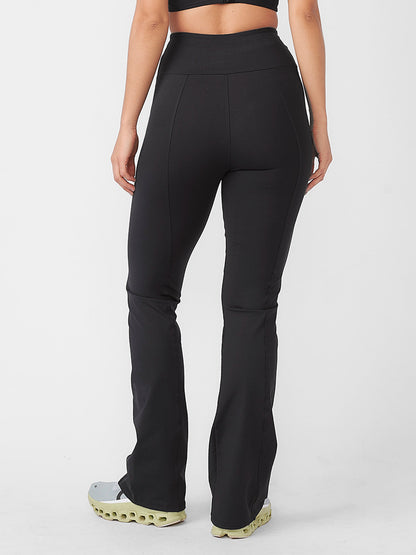 Kit Calça Flare Bailarina Preto + Calça Flare Bailarina Azul Marinho