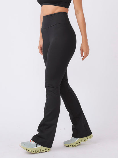Kit Calça Flare Bailarina Preto + Calça Flare Bailarina Azul Marinho