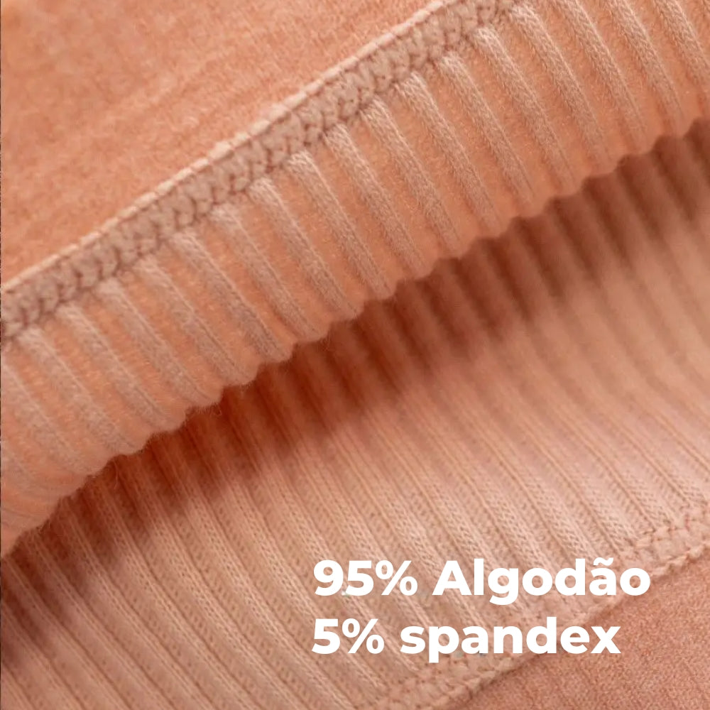Kit 10 Calcinhas Cotton Fio - 100% Algodão