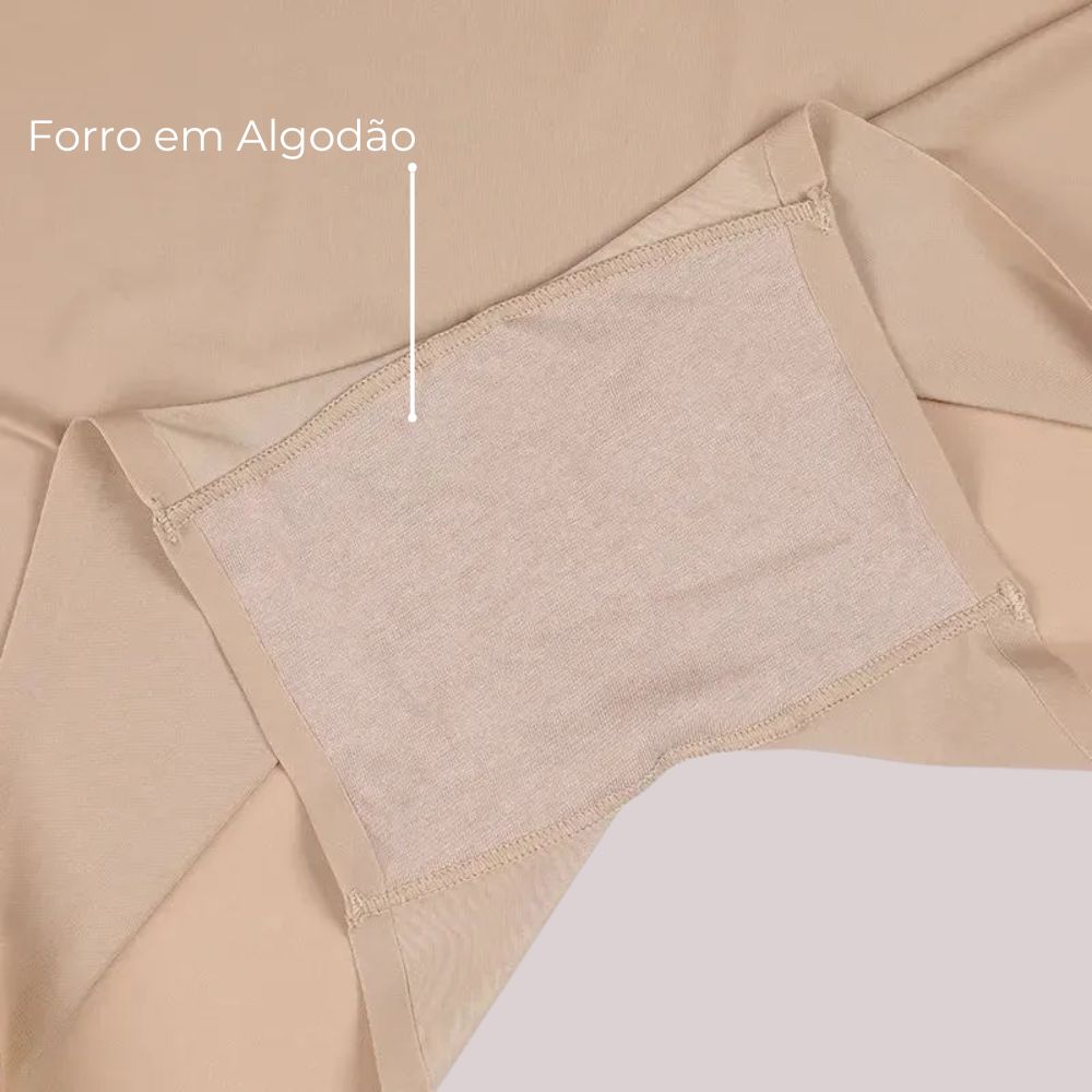 Kit 3 Calcinhas Short Segunda pele - sem Costura