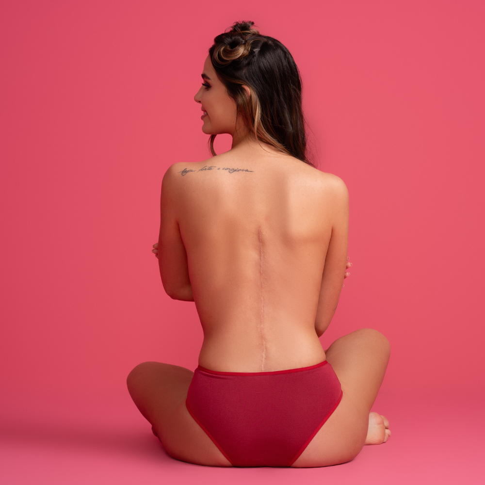 Calcinha Absorvente Conforto Tanga - Fluxo Intenso