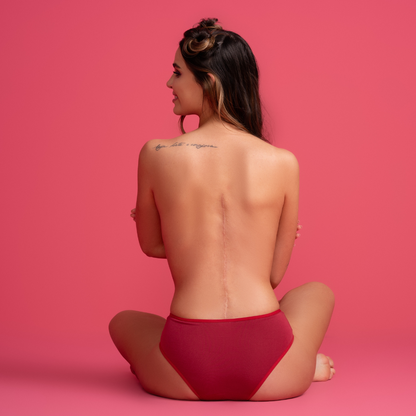 Calcinha Absorvente Conforto Tanga - Fluxo Intenso