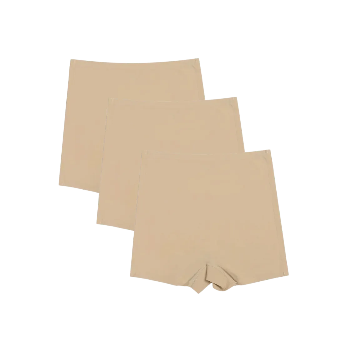 Kit 3 Calcinhas Short Segunda pele - sem Costura
