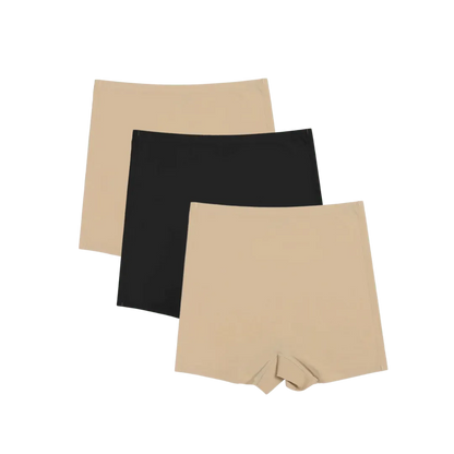 Kit 3 Calcinhas Short Segunda pele - sem Costura