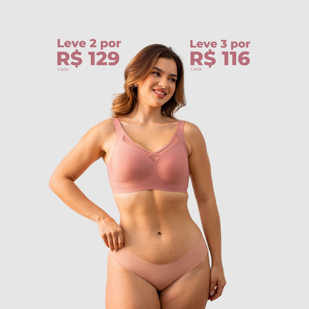Sutiã Dreams Reforçado - Suporte com Conforto