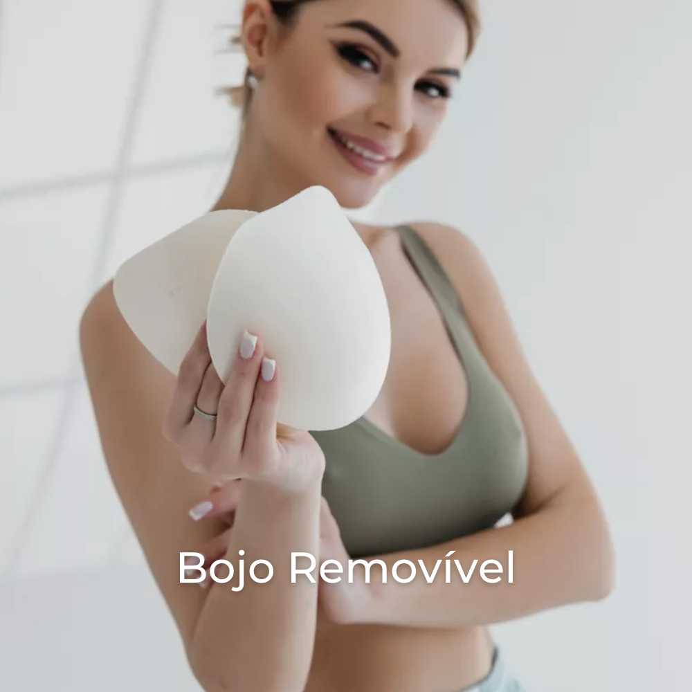 Sutiã FIT - Alça Fina e Bojo removível