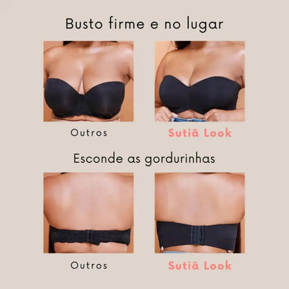 Sutiã Look Tomara que Caia - com Alças Removiveis